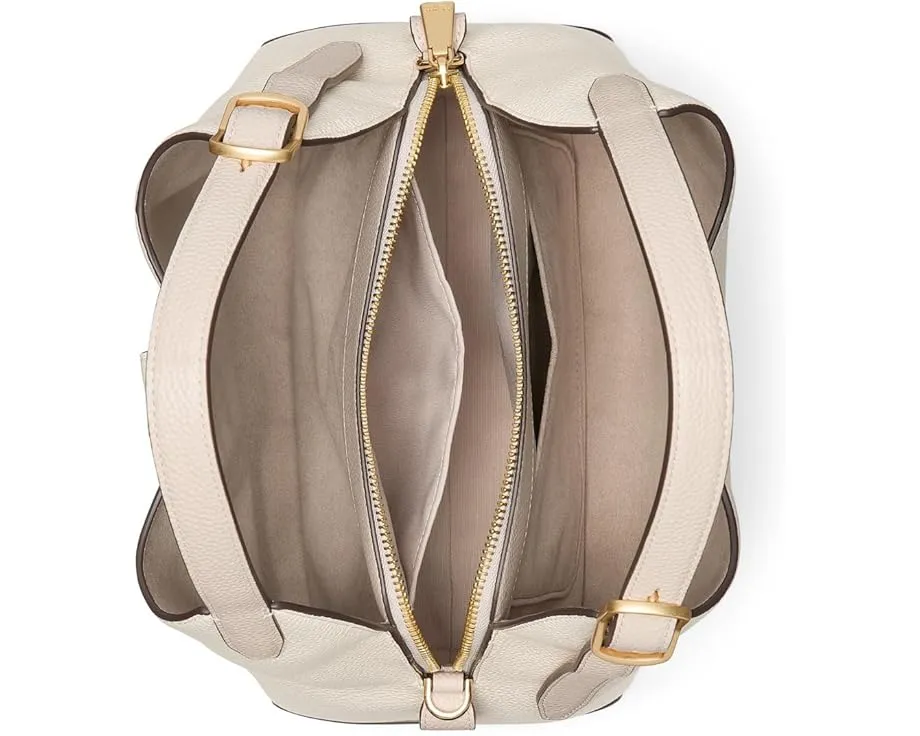 Средняя сумка тоут через плечо Kate Spade New York Deco из тисненой кожи в цветном блоке