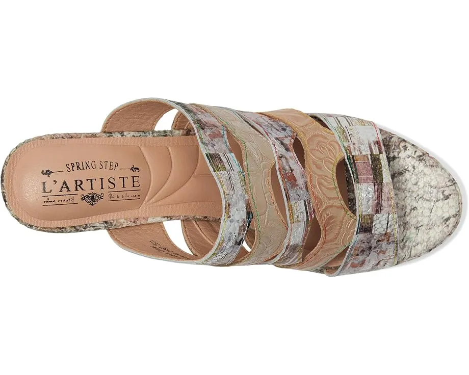 Сандалии L'Artiste by Spring Step Aurielle с ручной росписью и платформой