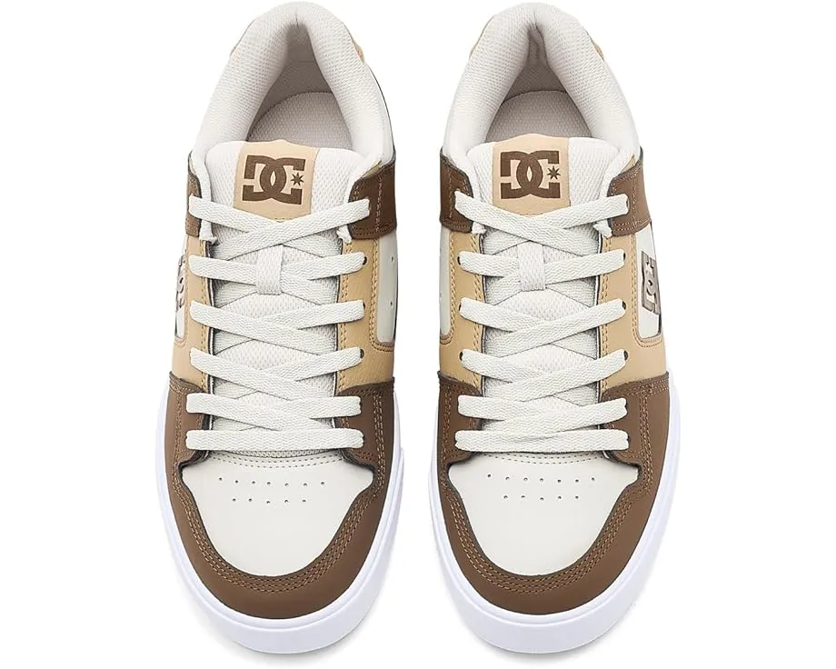 Кроссовки DC Pure из кожи с круглым носком и резиновой подошвой