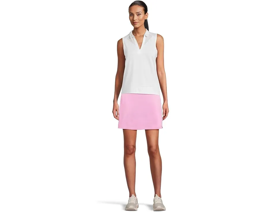 Топ Callaway без рукавов с сетчатыми вставками и защитой от солнца