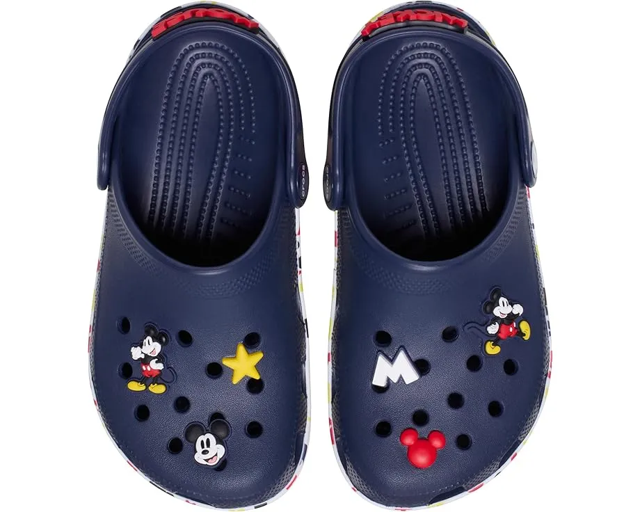 Детские кроксы Crocs с героями Disney Микки и Минни Маус для малышей