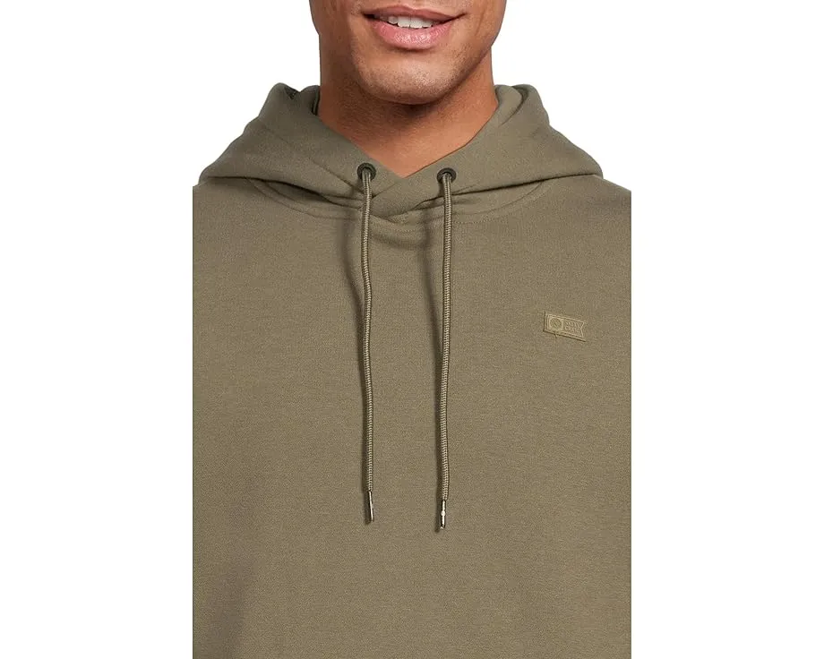 Толстовка Salty Crew Long Range Tech Fleece с капюшоном на кулиске и водоотталкивающим покрытием