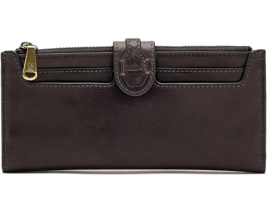 Кошелек Dunn Continental на молнии с десятью слотами для карт