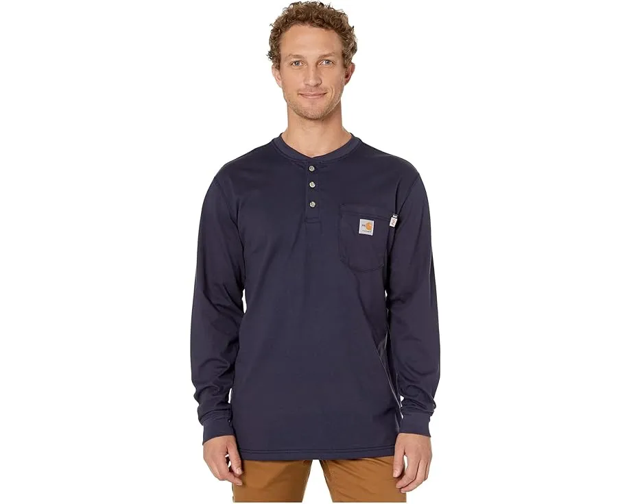 Огнестойкая хлопковая водолазка Carhartt FR Force с длинным рукавом