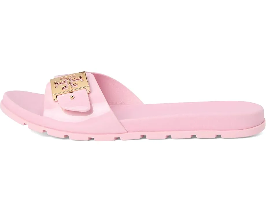 Сандалии Tory Burch Buckle Slide с водонепроницаемым верхом и стелькой из EVA