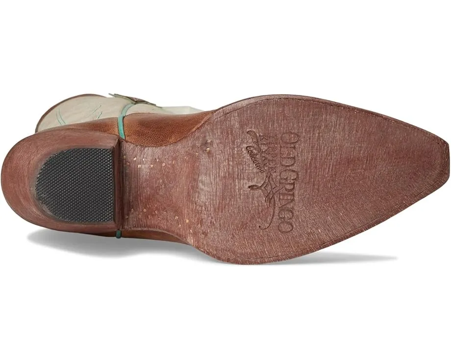 Кожаные сапоги Old Gringo Yuctan с квадратным носком и блочным каблуком