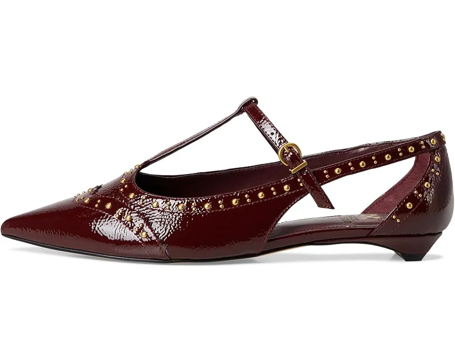 Vince Camuto Мюли Valkie на низком каблуке с Т-образным ремешком и декоративными шипами