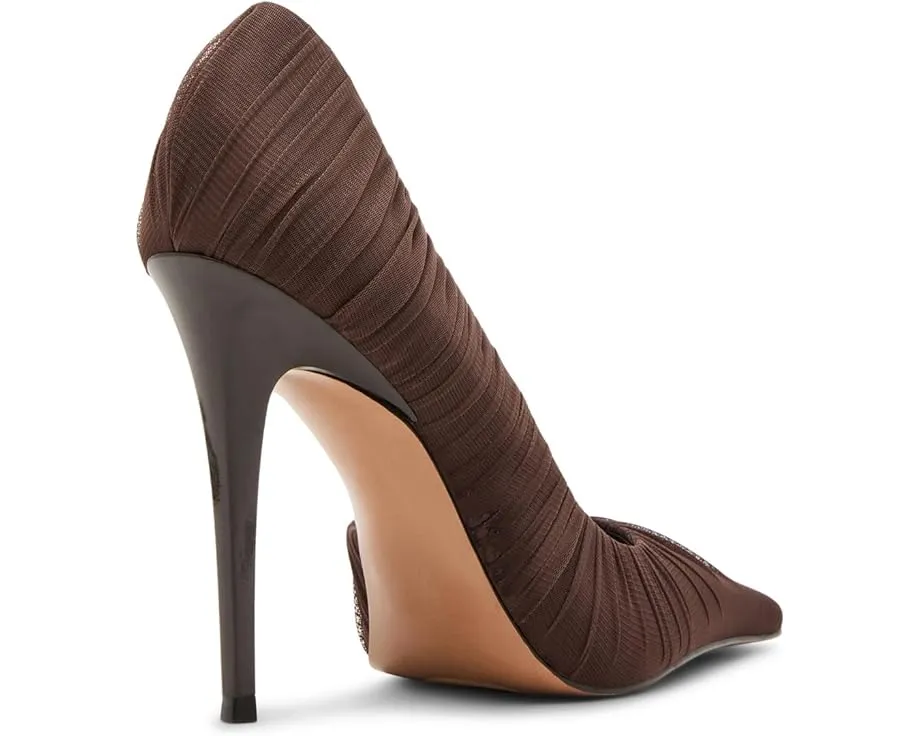 Сандалии Steve Madden Elegant на шпильке с острым носом и сетчатым верхом