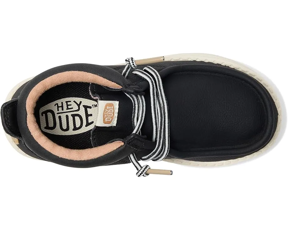 Детские ботинки Hey Dude Kids Wally Mid Classic с подкладкой из полиэстера