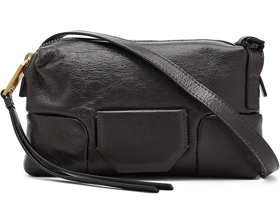 Мини сумка AllSaints Ares Micro Xbody из кожи ягненка