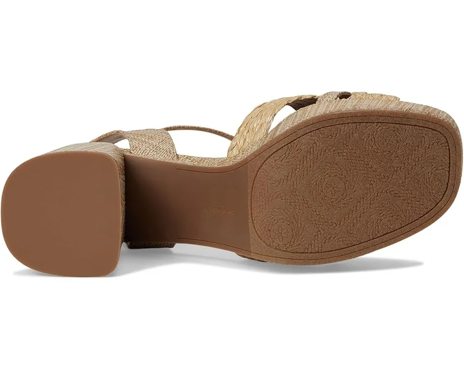 Сандалии Marrika Platform High Heel от Lucky Brand из денима с массивным каблуком и платформой
