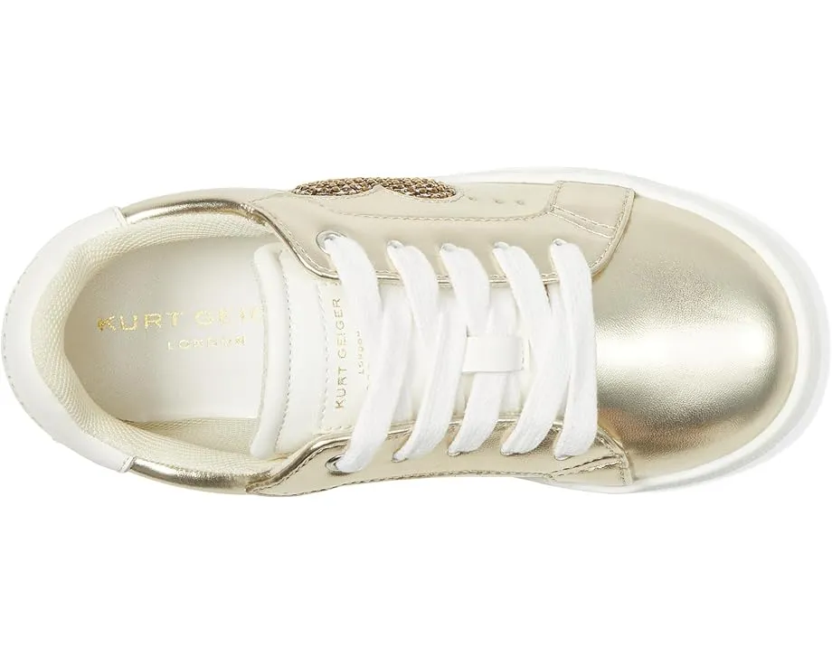 Детские кроссовки Kurt Geiger London Kids Mini Luckson Heart с сердечком