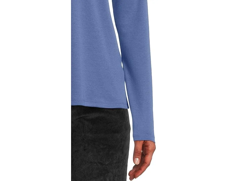 Лонгслив L.L.Bean Pima с круглым вырезом и длинным рукавом