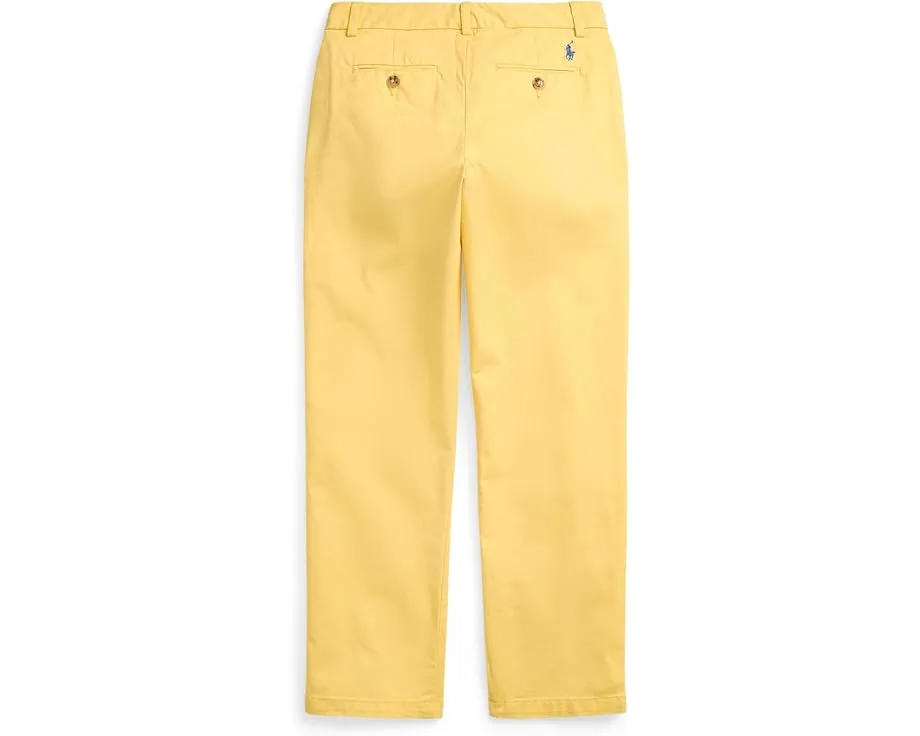 Брюки Polo Ralph Lauren Kids прямого кроя из твила Flex Abrasion