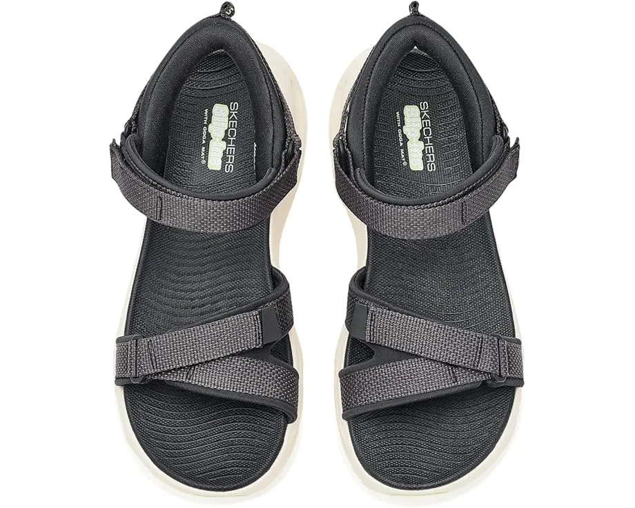 Сандалии SKECHERS On-The-Go Max Cushioning Glide-Step с максимальной амортизацией