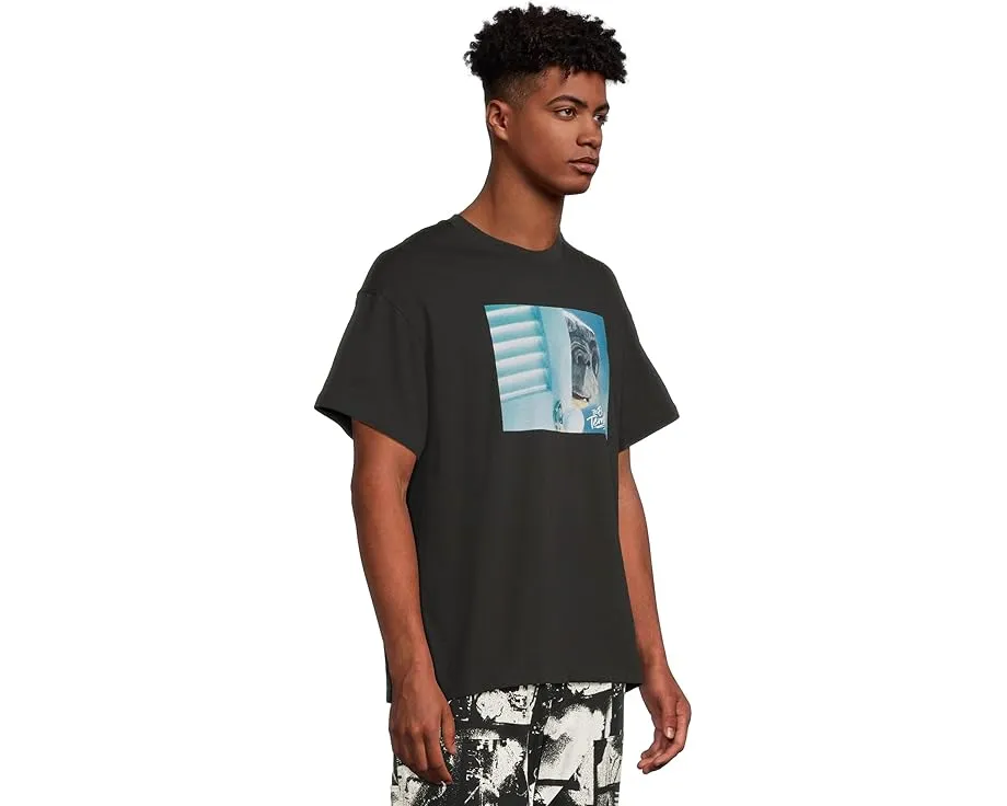 Футболка PUMA Hoops X E.T. Graphic с принтом в оверсайз крое