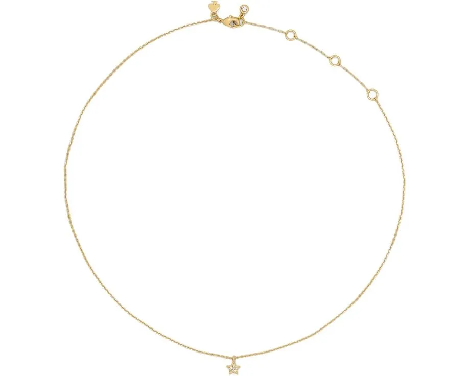 Кулон Kate Spade New York с мини-подвеской в форме звезды и цирконами
