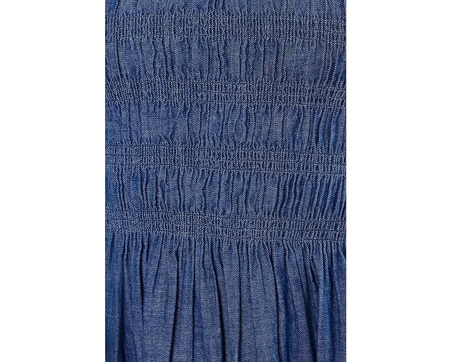 Мини платье Madewell Smocked с воланами