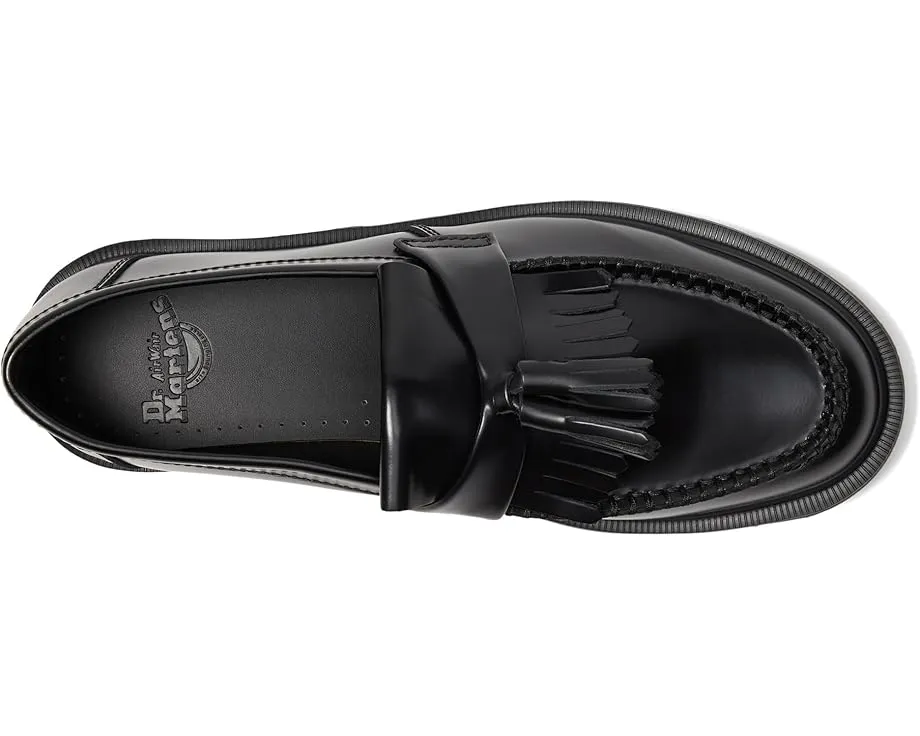 Мокасины Dr. Martens Adrian Smooth Leather Tassel с килтом и двойной бахромой