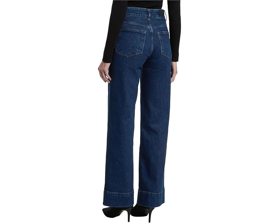 Джинсы Sasha 32 с высокой талией и декоративными карманами от Paige