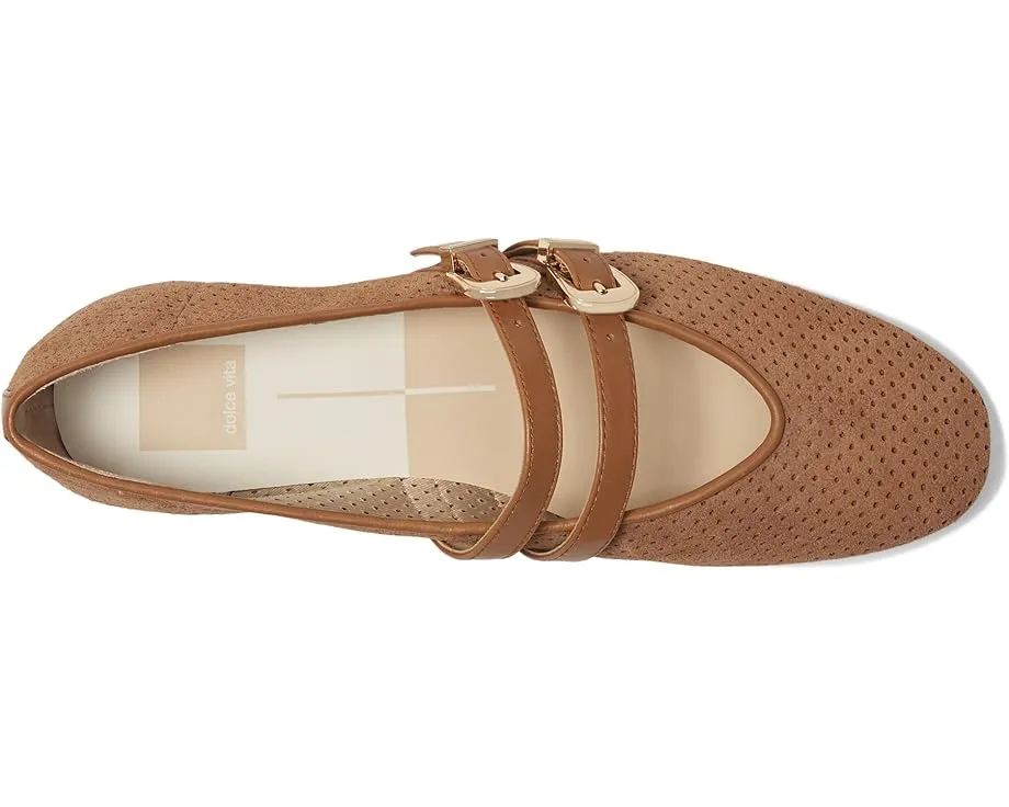 Балетки Dolce Vita Baylee с перфорацией и двойной пряжкой