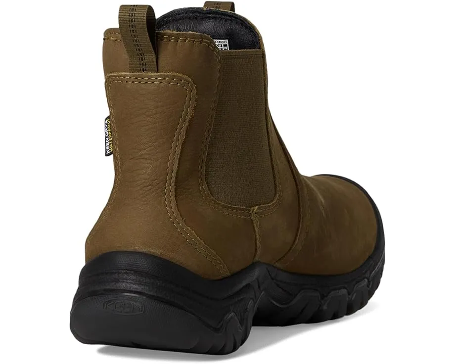 Утепленные водонепроницаемые ботинки челси KEEN Greta 2 с технологией бесшовной конструкции