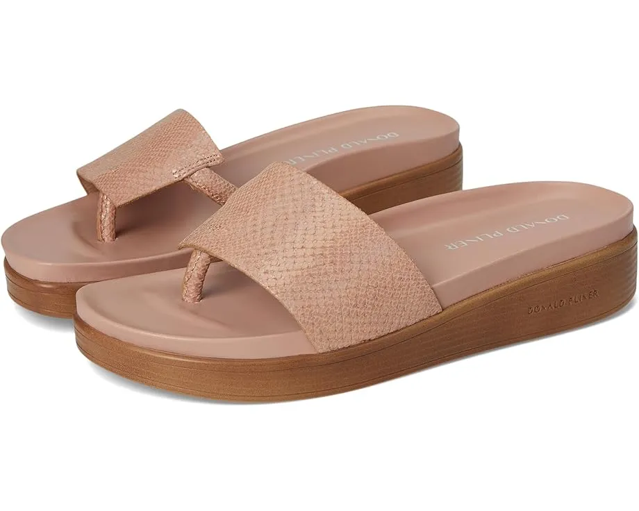 Сандалии Donald Pliner Fifi на высоком каблуке с плетеной подошвой