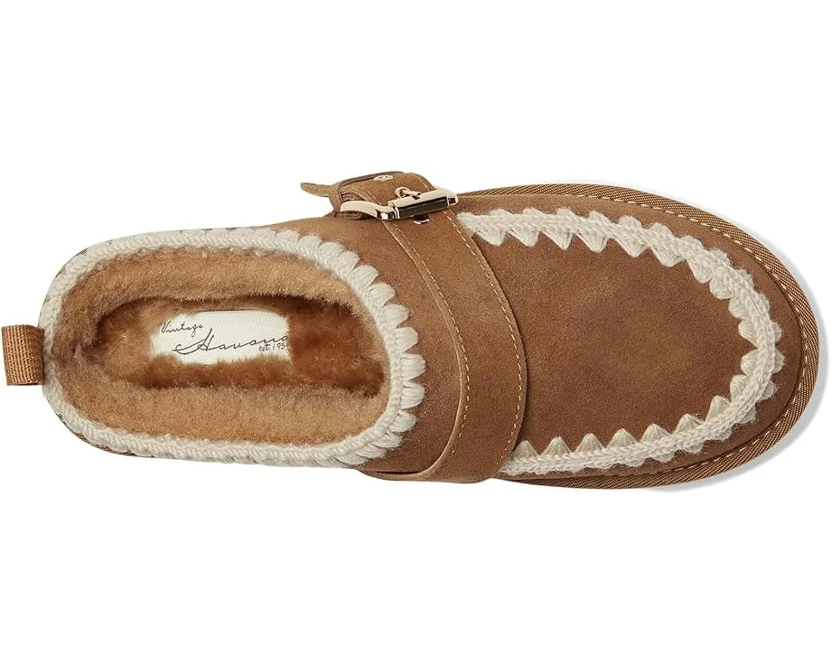 Слипоны Close с подкладкой из искусственного меха и замшевым верхом