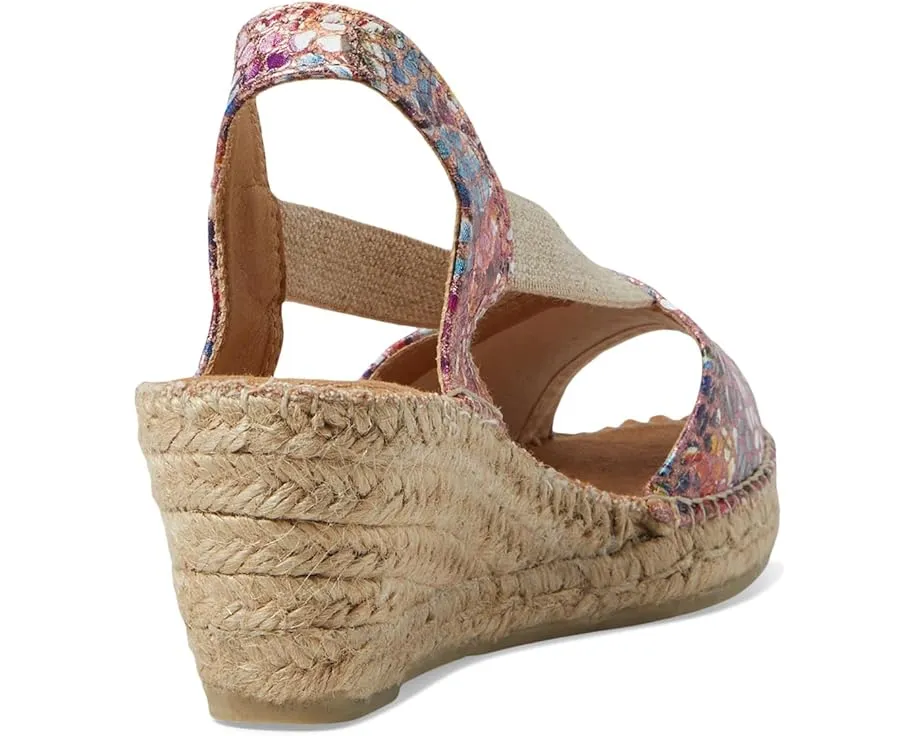 Эспадрильи Teide-PM от Toni Pons с открытым мысом и джутовой подошвой