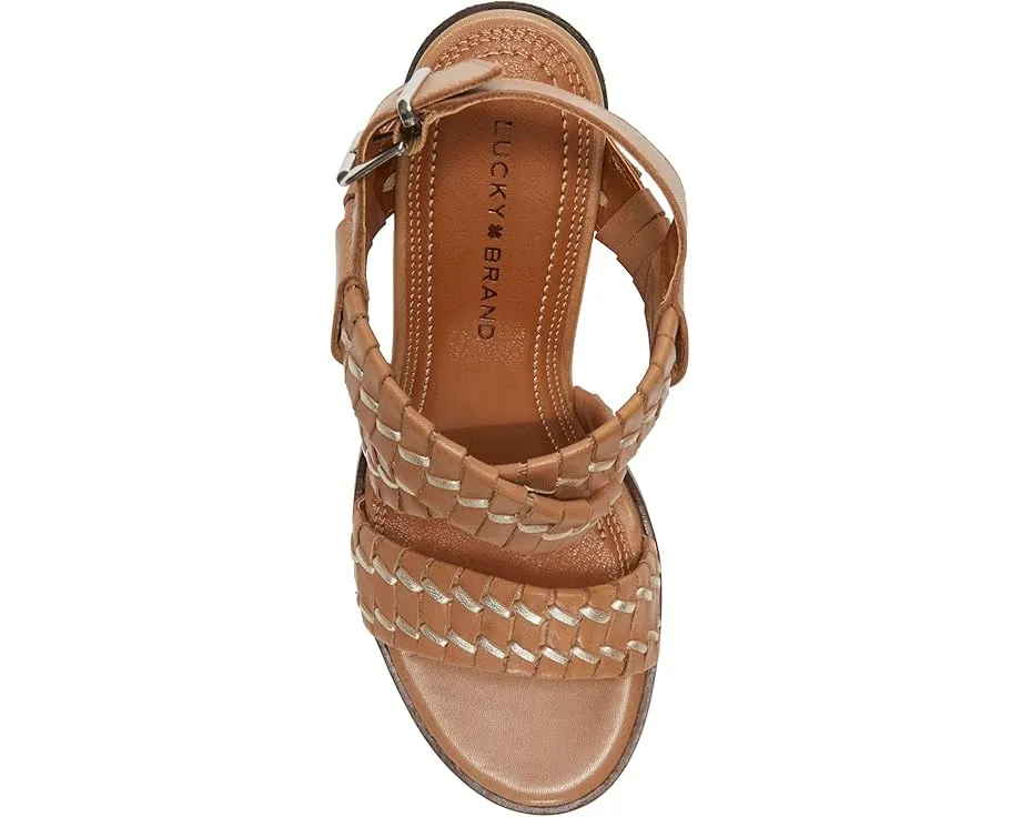 Босоножки Lucky Brand Dabene на квадратном каблуке с регулируемым ремешком