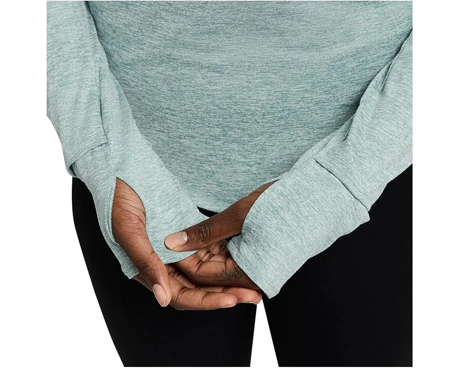 Nike Swift Dri-FIT Ultraviolet беговой топ с молнией на 1/4