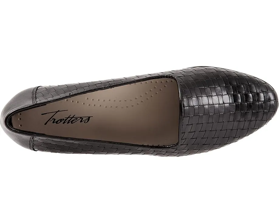 Trotters Лоферы Liz из плетеной кожи с удобной стелькой и стальным супинатором