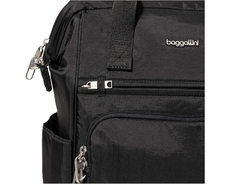 Baggallini Рюкзак Windsor с защитой от кражи и рукавом для чемодана