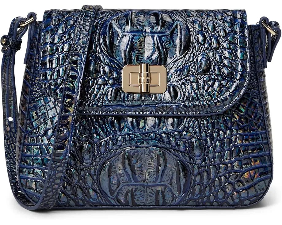 Кроссбоди Gianna с женственным силуэтом и застежкой поворотным замком Brahmin