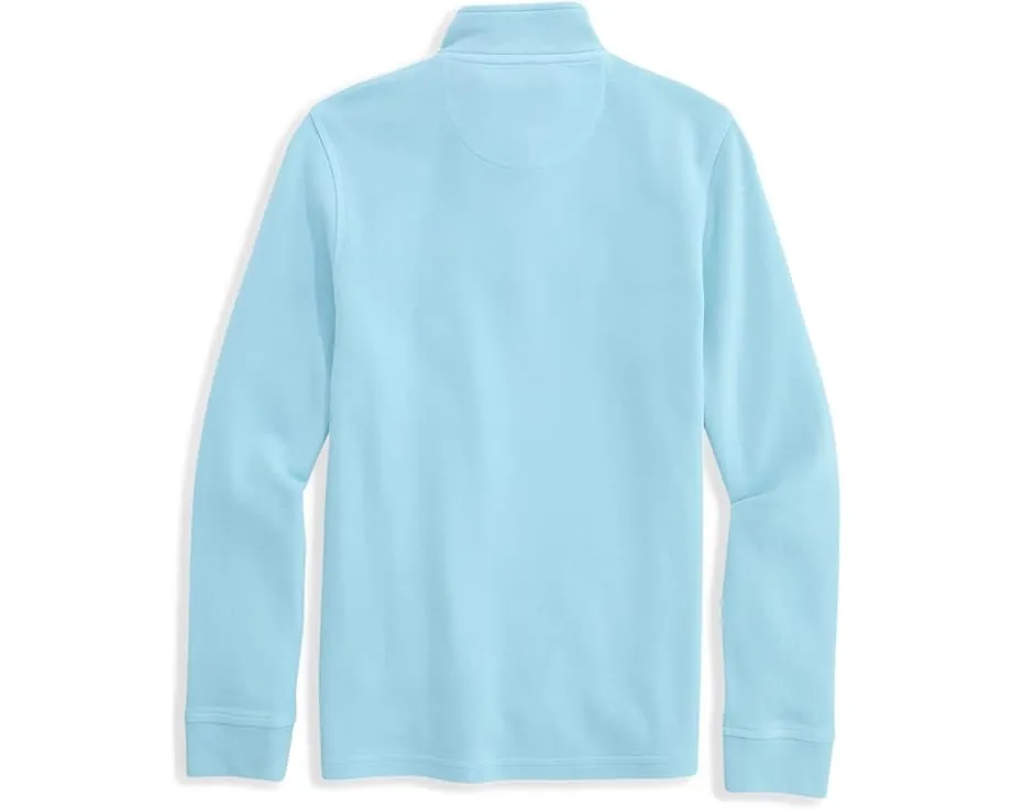 Детская кофта Vineyard Vines с крашением в изделии и застежкой-молнией на четверть