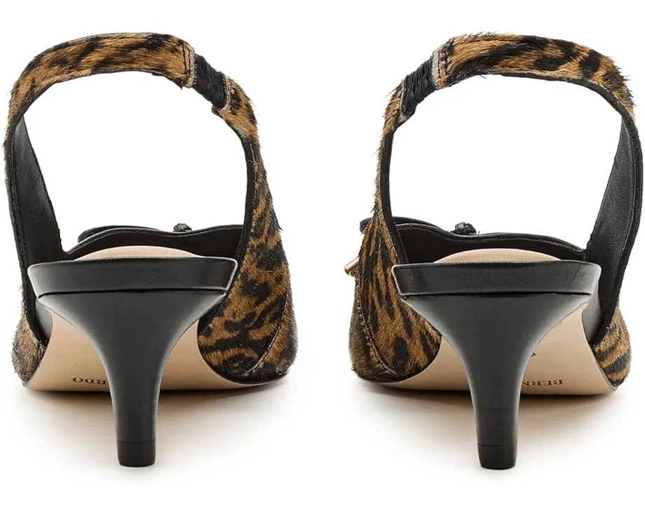 Туфли Misha Haircalf с открытой пяткой и меховым верхом Bernardo