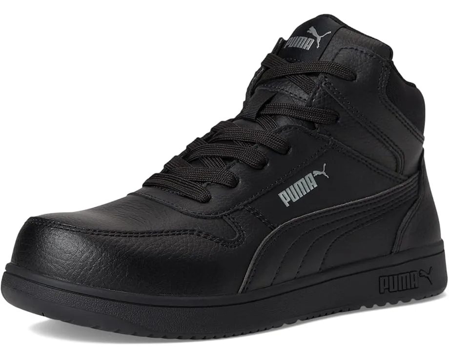 Puma Safety ботинки Frontcourt Leather Mid с кожаным верхом