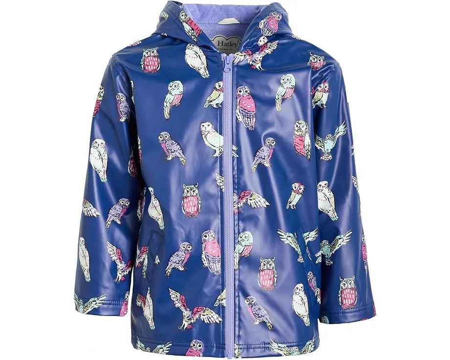 Дождевик Hatley Colourful Owls с принтом сов