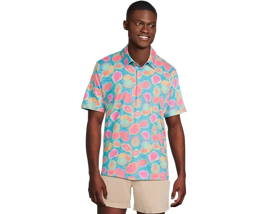 Поло Chubbies The Hippy Dippy для активного отдыха с UPF 50+