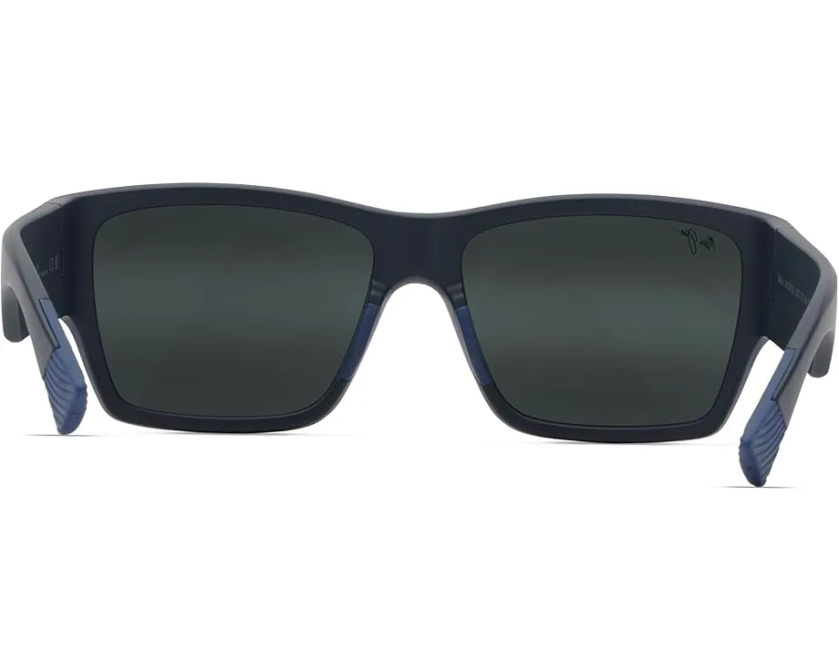 Солнцезащитные очки Maui Jim Kaolu с квадратными линзами и технологией PolarisedPlus2