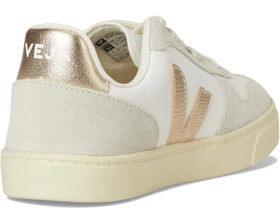 Детские кроссовки VEJA Small V-10 L Chromefree из органического хлопка