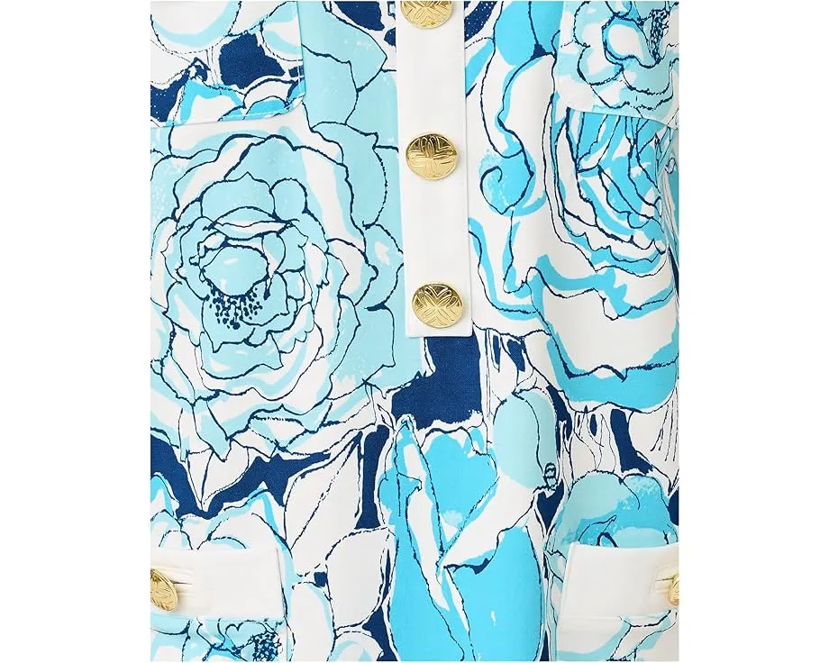 Платье-трапеция Locklyn с контрастными планками Lilly Pulitzer