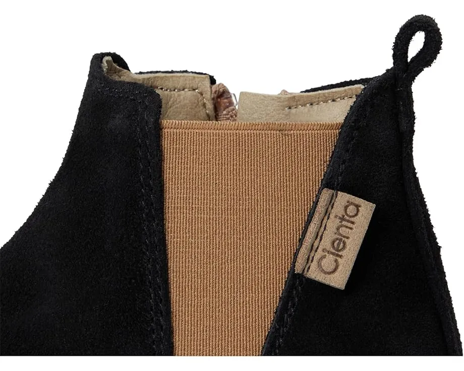 Детские ботинки Cienta Kids Shoes из замши на молнии с эластичной вставкой