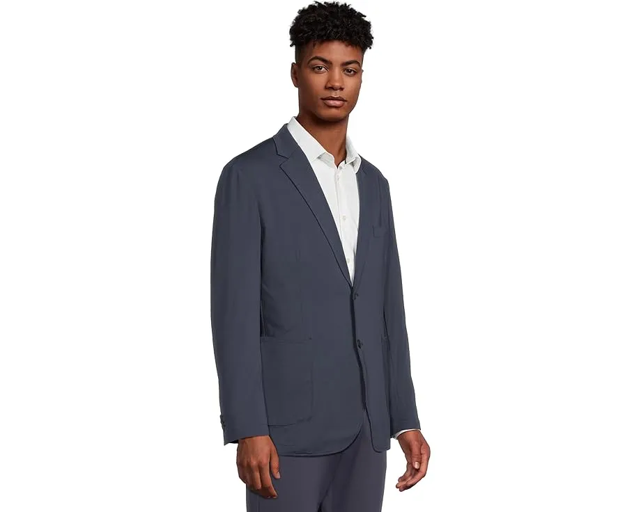 Johnston & Murphy пиджак Xc Flex Solid Knit с карманом для платка