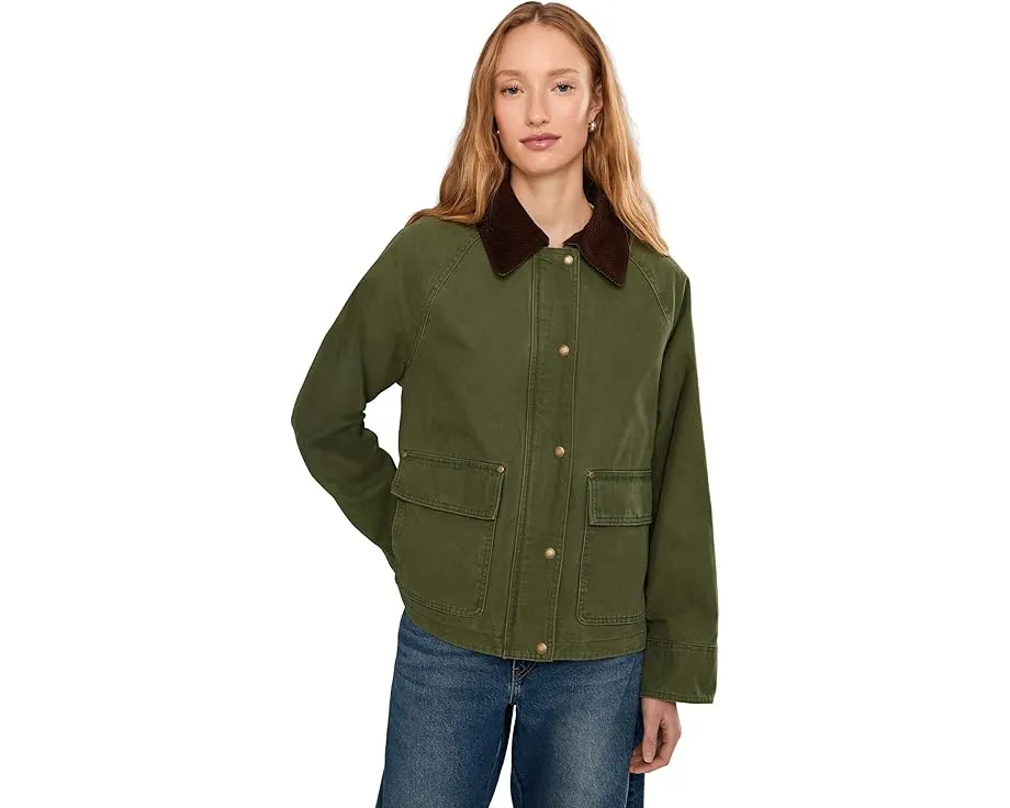 Куртка Levi's из хлопка в стиле амбарной с вельветовым воротником