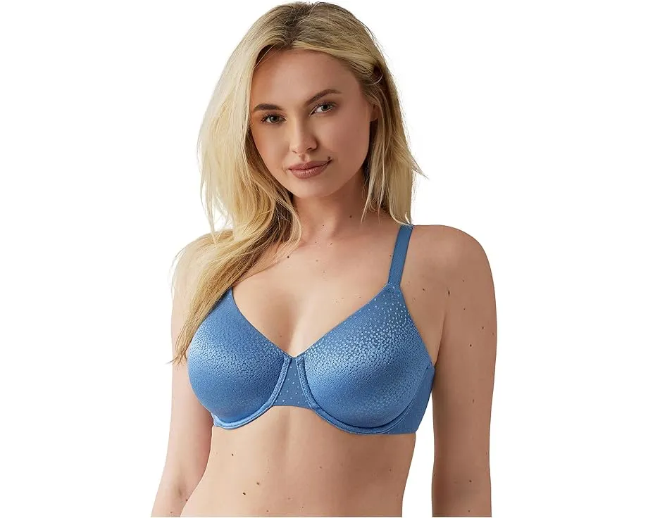 Бюстгальтер Wacoal Back Appeal на косточках с кружевом в горошек