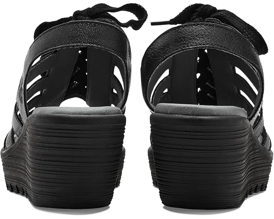 Сандалии FLY LONDON Litu469fly на танкетке с переплетением ремешков из натуральной кожи