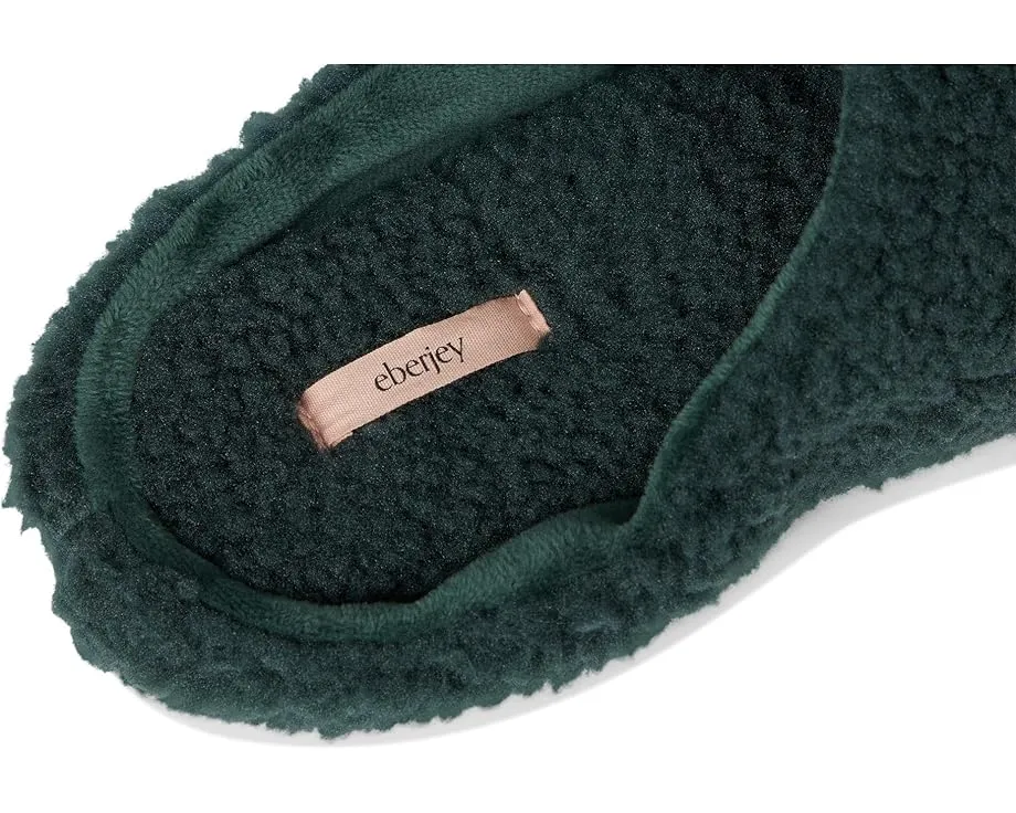 Тапочки Eberjey Sherpa с искусственным мехом и мягкой стелькой