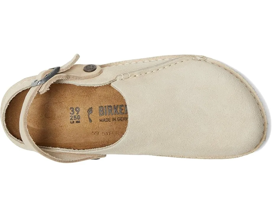 Биркенштоки Birkenstock Lutry 365 из замши со съемной стелькой