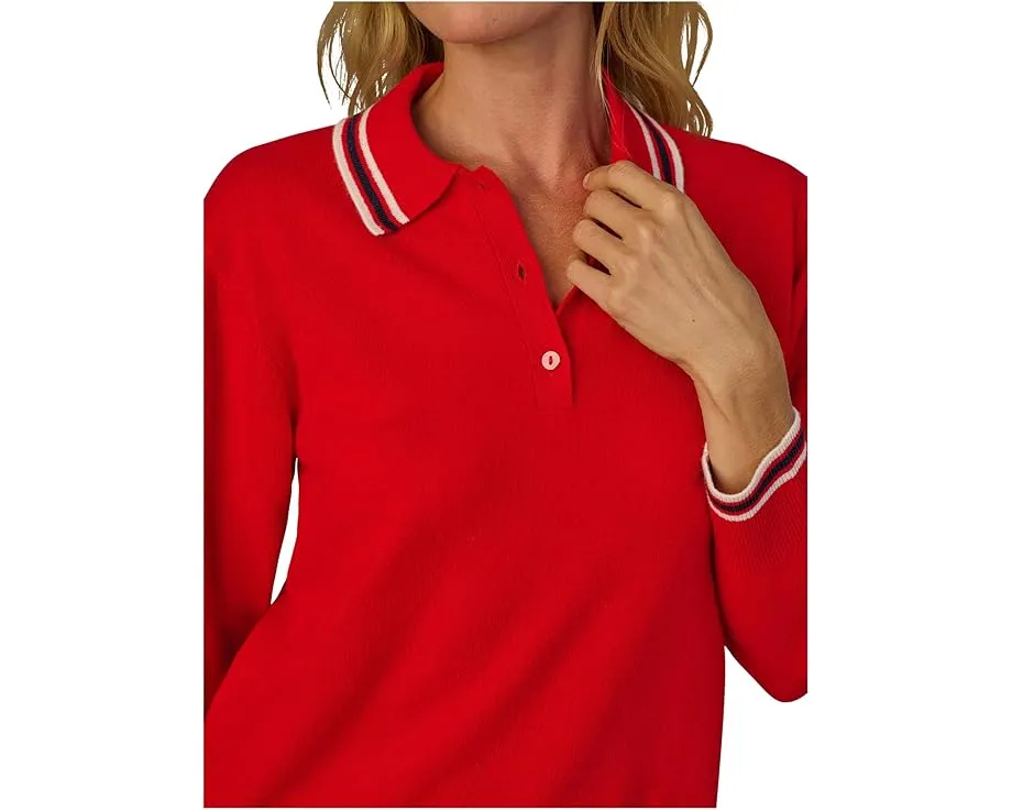 Длинный рукав Joe's Jeans The Long Sleeve Cashmere Polo из кашемира